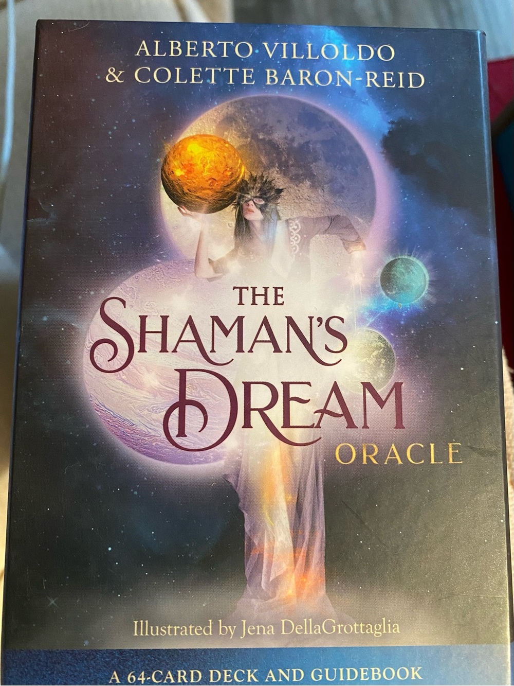 The Shaman's Dream Oracle Deck - Illustrated Guidance (Purple/Gold)